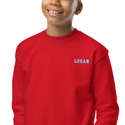 Personalized Youth crewneck sweatshirt