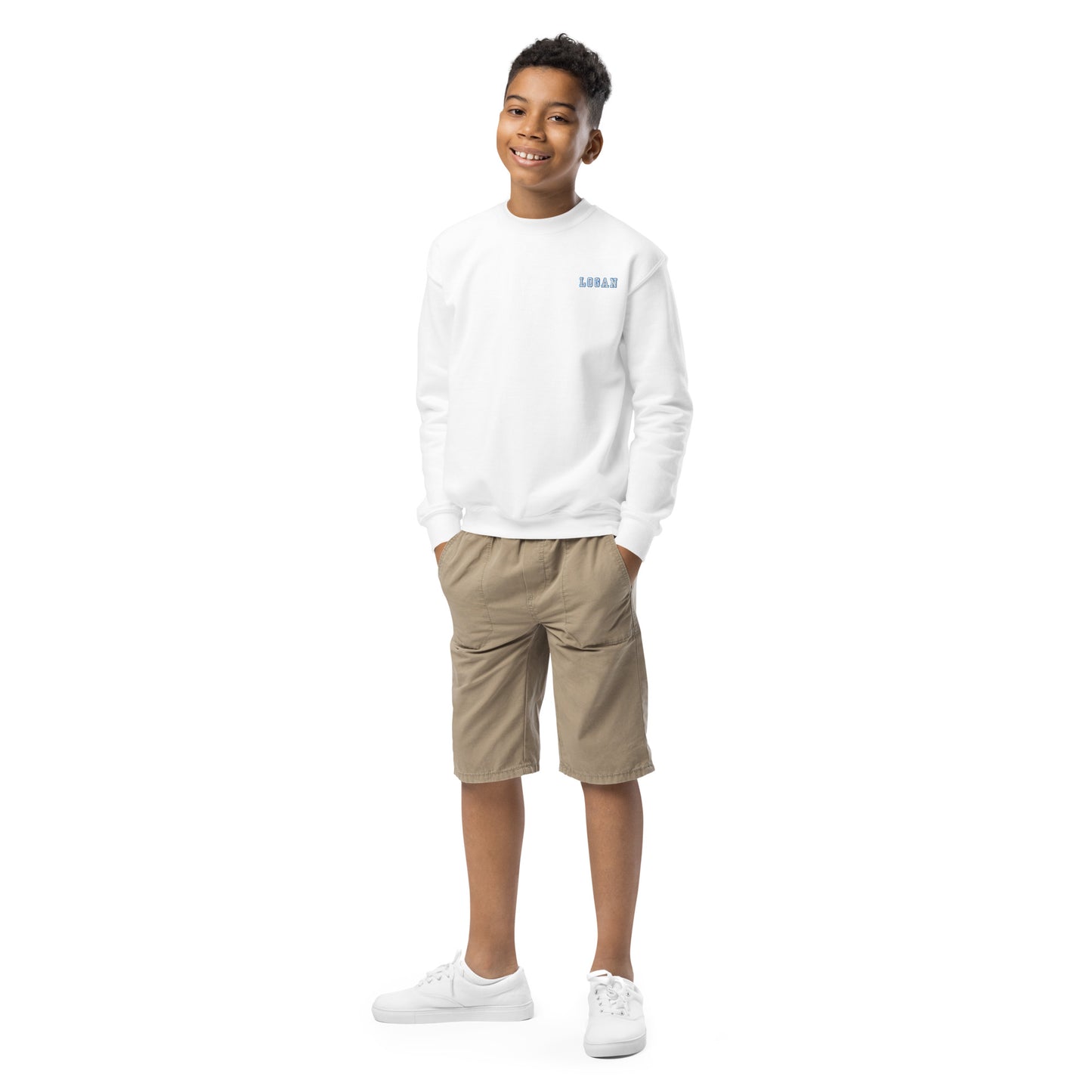 Personalized Youth crewneck sweatshirt
