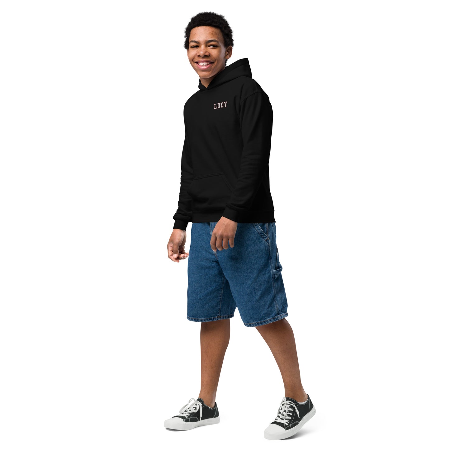 Lucy Embroidered Youth heavy blend hoodie